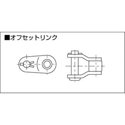 ■カタヤマ　ＫＣＭ　オフセットリンク　100-2OL 100-2OL