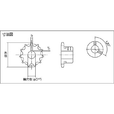 カタヤマ FBスプロケット50 FBN50B25D30(FBN50B25D30): 工具 | ホームセンターコーナンの通販サイト