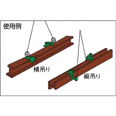 ■日本クランプ　横つり・縦つり兼用型クランプ　ABJ-0.75 ABJ-0.75