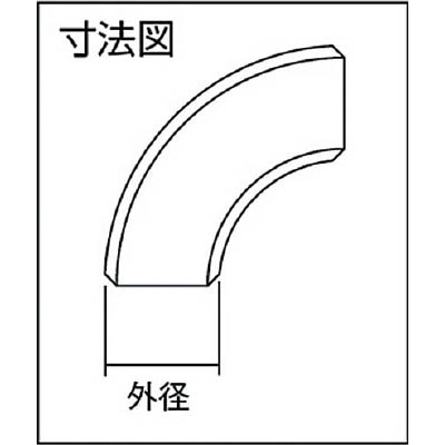 ■住金　鋼管製エルボロング９０°　90L-SGP-32A　(1 1/4) 90L-SGP-32A　(1 1/4)