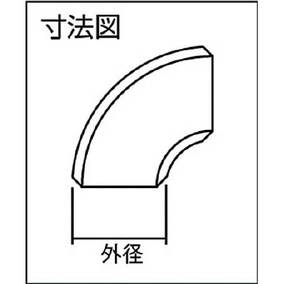 ■住金　鋼管製エルボショート９０°　90S-SGP-25A　(1) 90S-SGP-25A　(1)
