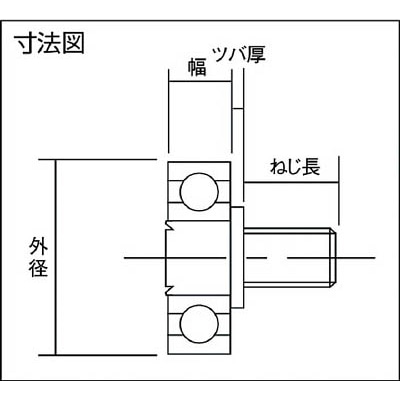 ■イースタン　十字溝ネジ付ベアリング　15ST-B1.5 15ST-B1.5