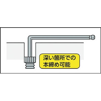 ■ミトロイ　Ｌ型ホローレンチ　ボールポイント　ネオ　１．５ｍｍ　HBL15N HBL15N