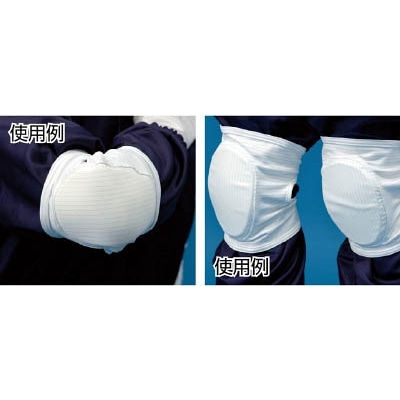 ■Ｌｉｎｅｔ　ヒザガード　ホワイト　Ｌ　FC922C-01-L FC922C-01-L