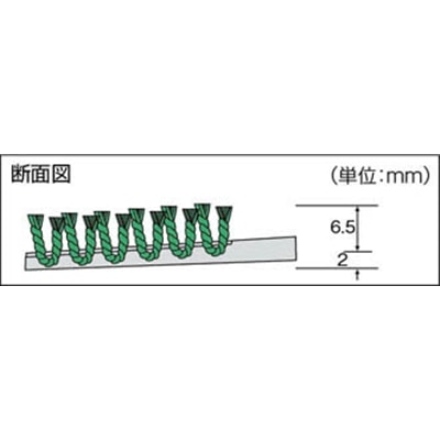 ■コンドル　（吸水用マット）ＥＣＯマット吸水　＃７　緑　F-166-7　GN F-166-7　GN