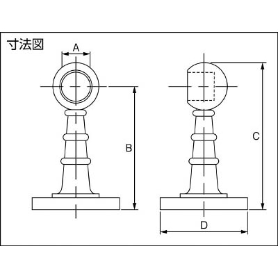 ＮｅｗＨｉｋａｒｉ　クロームブラケット　Φ１０　止　CRB10ST CRB10ST