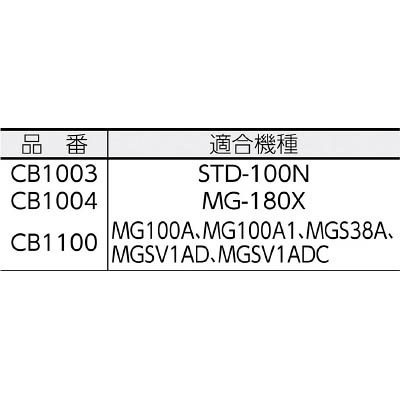 ■ミタチ　ＭＧ１００Ａカーボンブラシ（２個／１袋）　CB1100 CB1100