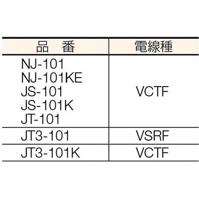 ハタヤ　ＪＳリール　単相１００Ｖ　１０ｍ　JS101 JS101