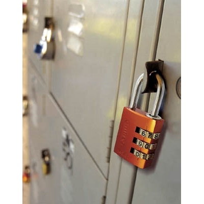 ＡＢＵＳ　ナンバー可変式南京錠　１４５－２０　オレンジ　145-20-OR 145-20-OR