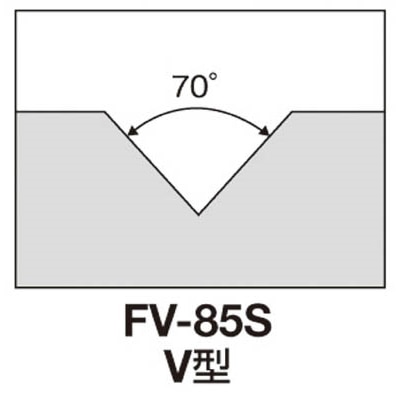 三京　溶着ダイヤモンドＶカッター　FV-85S FV-85S