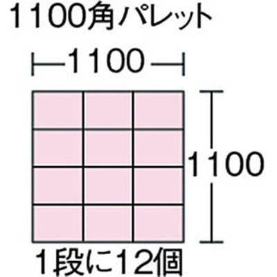 ■リス　ＢＥ型導電性コンテナーＢ－１０導電　ブラック　BE10 BE10