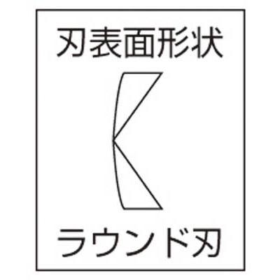 フジ矢　ニッパ斜刃２枚合わせ（パーカー仕上）　50AP100 50AP100