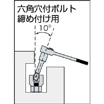 ■ＴＯＮＥ　ボールポイントヘキサゴンソケットセット（ホルダー付）　HBH306 HBH306