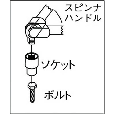 ■ＴＯＮＥ　スピンナハンドル　411 411
