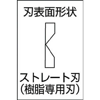 ■メリー　ハイプラニッパ（平刃）１２５ｍｍ　160SF-125 160SF-125