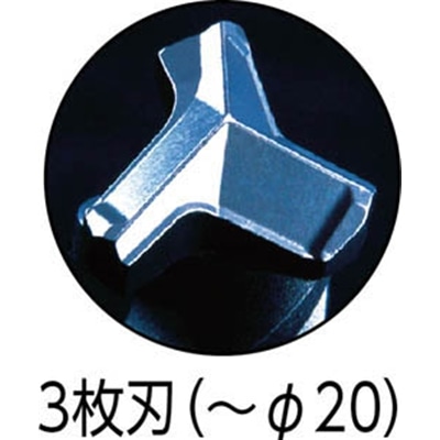 ミヤナガ　デルタゴンＨＥＸビット　Φ１３．０Ｘ２８０ｍｍ　DLHEX130 DLHEX130