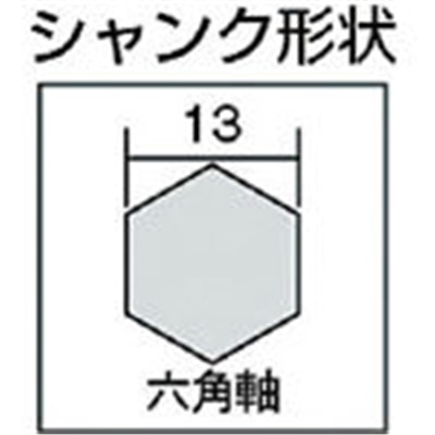ミヤナガ　デルタゴンＨＥＸビット樹脂アンカー用　Φ２６．０Ｘ３８０ｍｍ　DLHEXB26038 DLHEXB26038