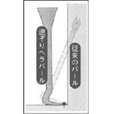 モクバ印　逆ぞりヘラバール（尾平）４０ｍｍ巾×１９０ｍｍ　CP-16 CP-16