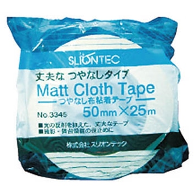 ■スリオン　カラーマットクロステープ５０ｍｍ　ホワイト　334542-WH-00-50X25 334542-WH-00-50X25