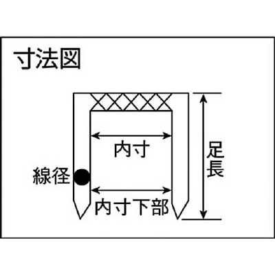 ハント　絶縁ステープル　中（３／４）３００本入り　10166731 10166731