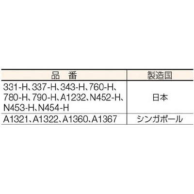■白光　ヒーター　１００Ｖ－８０Ｗ　780-H 780-H
