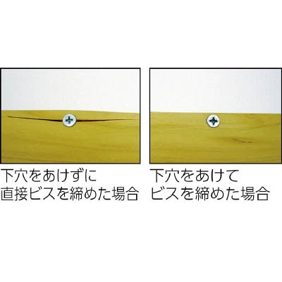 スターエム　六角軸下穴錐　４．０　75B040 75B040