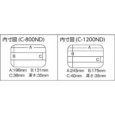メイホー　クリアーケースＣ－８００ＮＤ　C800ND C800ND