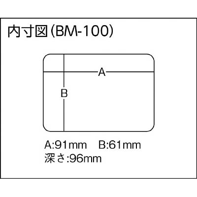 メイホー　パーツケースＢＭ－１００　BM100 BM100