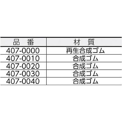 ■ミヅシマ　クッションマット　１ＭＸ５ＭＸ５ｍｍ　ブラック　407-0000 407-0000