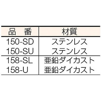 ヒナカＳ／Ｓ　スタンダード戸じまりくん　158U 158U