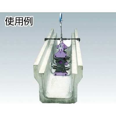 ■スーパー　Ｕ字溝吊クランプオート内張型（パッド式）　BUC1000A BUC1000A