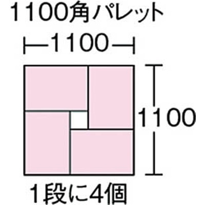 ■ＤＩＣ　Ｃ型コンテナ　Ｃ－１　ボックス型　外寸：Ｗ５８９×Ｄ３８９×Ｈ２８０　青　C-1　B(ﾌﾞﾙｰ) C-1　B(ﾌﾞﾙｰ)