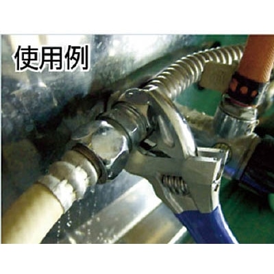 ■ＴＯＰ　薄型軽量ワイドモンキレンチ　ショートエコワイド　口開寸法７～２６　HY-26S　(ﾌﾞﾘｽﾀ-) HY-26S　(ﾌﾞﾘｽﾀ-)