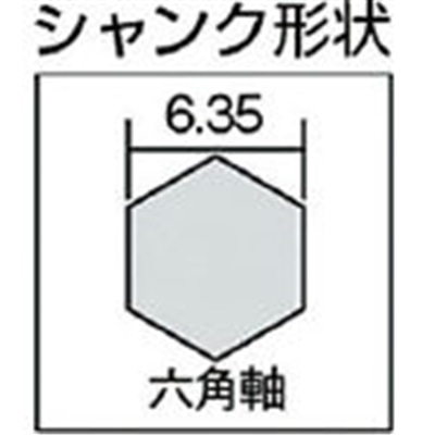 ■ＴＯＰ　電動ドリル用　丁番ドリル用交換ドリル（２本組）２．０ｍｍ　EHD-2.0D EHD-2.0D