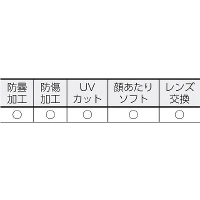 ■ＵＶＥＸ　替えテンプル（２組入）　Ｘ－９３０２ＧＧ用　4011012700 4011012700
