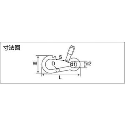 ■水本　ステンレス　オープンフックＢ型　B-888 B-888