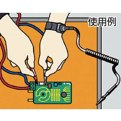 ■カスタム　静電気除去リストバンド　AS-101-10 AS-101-10