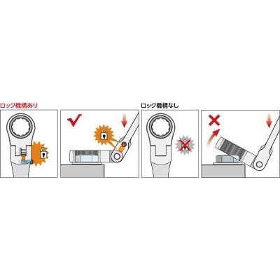 ■Ｐｒｏ－Ａｕｔｏ　６本組フレックスロックギアレンチセット　FLG-6S FLG-6S