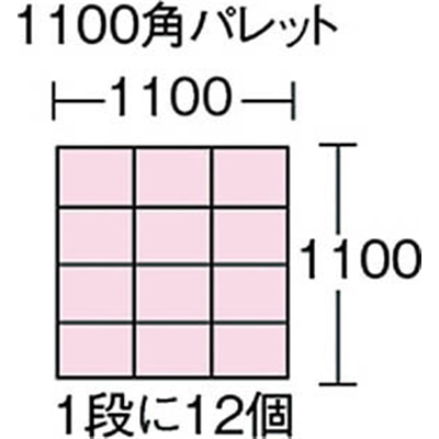 ■トラスコ中山(TRUSCO)　グリーンコンテナ　９Ｌ　グリーン　DA-9-GR DA-9-GR