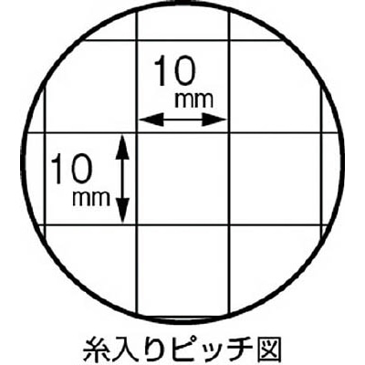 ■トラスコ中山(TRUSCO)　クリアクロスシート　幅１．８ｍＸ長さ１．８ｍ  CX-1818 CX-1818