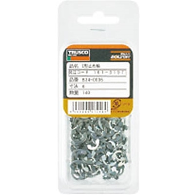 ■トラスコ中山(TRUSCO)　Ｅリング　三価クロメート　サイズＥ－２．５　３００個入  B34-0025 B34-0025