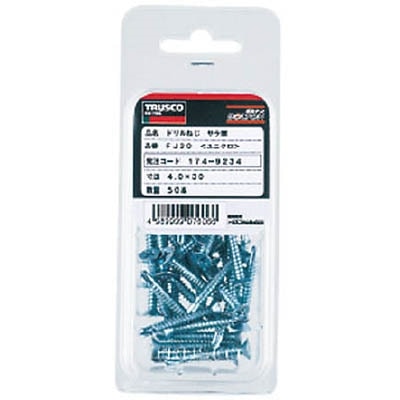 ■トラスコ中山(TRUSCO)　ドリルねじサラ　金物・サッシ用　ユニクロ　Ｍ５．０Ｘ７０　１７本  FJB-70  (17ﾎﾝｲﾘ) FJB-70 (17ﾎﾝｲﾘ)