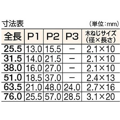 トラスコ中山(TRUSCO)　スチール製薄口普通蝶番　三価クロムメッキ仕上げ　全長３１．５ｍｍ　５５０－３２ＵＮＣＲ　（１袋１０個入りビスナシ　ユニクロ） ５５０－３２ＵＮＣＲ （１袋１０個入りビスナシ　ユニクロ）