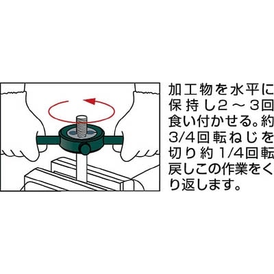 ■トラスコ中山(TRUSCO)　ダイスハンドル３８ｍｍ  DH-38  (38MM) DH-38 (38MM)