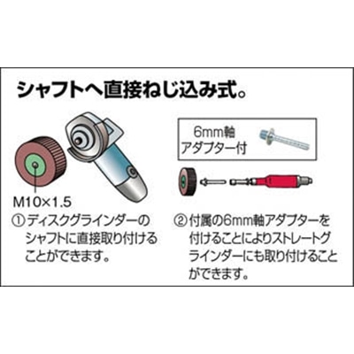 ■トラスコ中山(TRUSCO)　ＧＰサンダーペーパー　ねじ込み式　Φ１００　５個入　４００＃　GPSP10025　400 GPSP10025　400