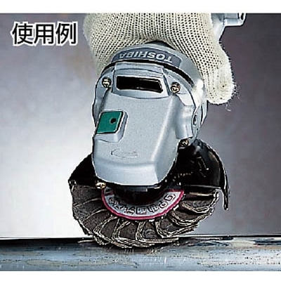■トラスコ中山(TRUSCO)　ＧＰ曲面ディスク　アランダム　Φ１００　５枚入　３２０＃　GP100R　320 GP100R　320