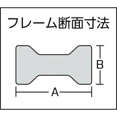 ■トラスコ中山(TRUSCO)　エホマＬ型クランプ（強力型）ヘビータイプ　GS100C GS100C