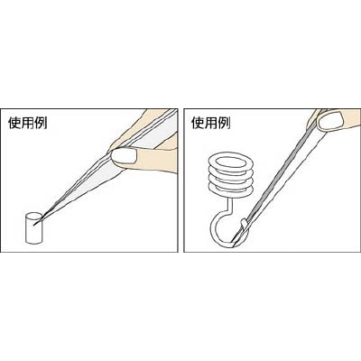 ■トラスコ中山(TRUSCO)　耐酸耐磁ピンセット　７０ｍｍ　先丸先細型  2M-SA  (2G-70)(70MM ﾀｲｻﾝﾀｲｼﾞ) 2M-SA (2G-70)(70MM ﾀｲｻﾝﾀｲｼﾞ)