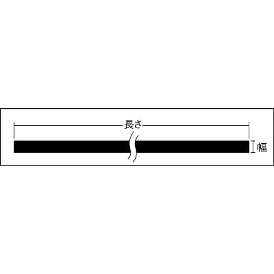 ■トラスコ中山(TRUSCO)　ゴムロープフリータイプ幅３０ｍｍ×１０ｍ　GR-3010F GR-3010F