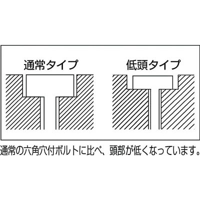 ■トラスコ中山(TRUSCO)　低頭六角穴付ボルト　黒染め全ネジ　サイズＭ３Ｘ６　２５本入  B081-0306  (M3X6 25ｲﾘ) B081-0306 (M3X6 25ｲﾘ)